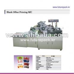 Blank offset printing machine