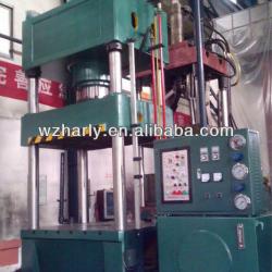 BMC and SMC Slatted floor hydraulic press