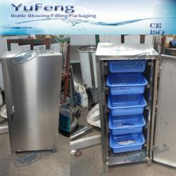 Bottle cap sterilizer cabinet