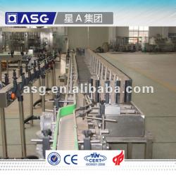 Bottle tilting conveyor