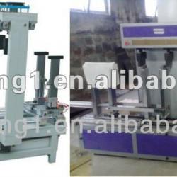 Box bag bottom forming machine