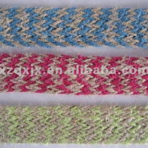 Braided hemp/sisal/jute ropes