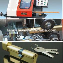 brass pad lock production machine solution