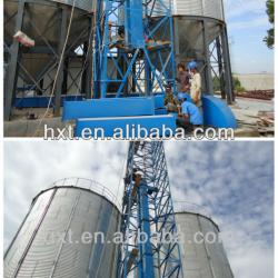 Buckwheat storage steel silos,700 ton tank and bins on farm, grain silo