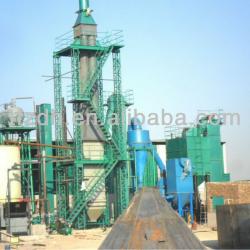 Building gypsum powder plant with Vertical boiler