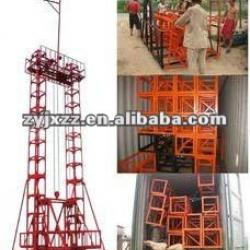 Building materials lifting machine