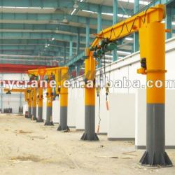 BZ 0.25-2t Fixed Slewing Small Jib Crane