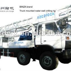 BZC200CA truck mounted drilling rig(200m)