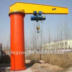 BZD model heavy duty column type Jib Cranes