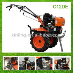 C12DE diesel Tiller