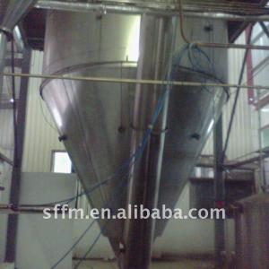 Calcium carbonate spray dryer