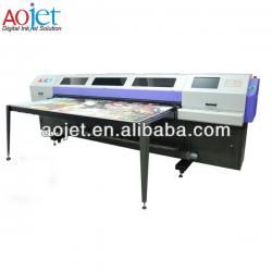 canvas UV PRINTER with roll option, high speed and high resolution, industrial printer