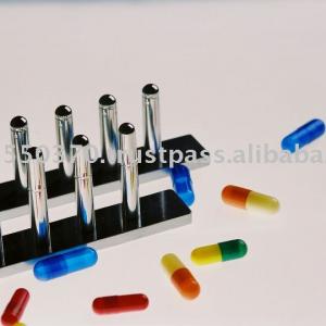 Capsule machine pin bars