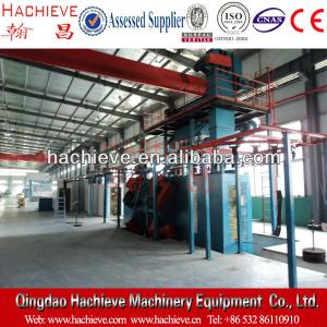 Car Columns Shot Blasting Spray Painting Line