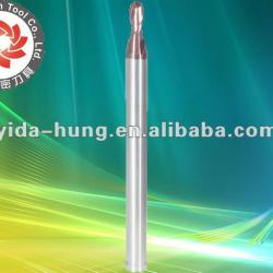 Carbide Long Shank 2 Flutes Ball Nose End Mill