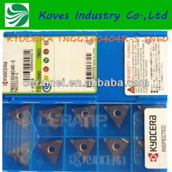 carbide tips KYOCERA TNGG indexable carbide insert