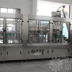 Carbonated drink rinsing filling capping 3 in 1 machine