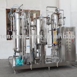 Carbonating machine