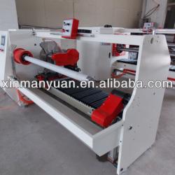 Carton sealing adhesive tape slitting machine