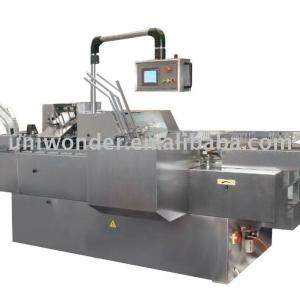 cartoning machine filling with hot melt