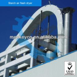 Cassava starch drying machines air dryer