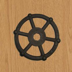 Cast iron machine handwheel