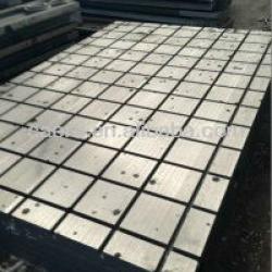 Cast Iron T Slot Bed Plate