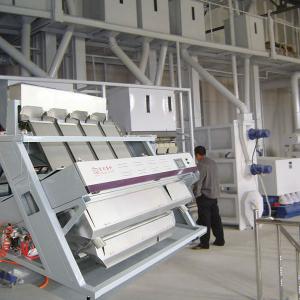 CCD Led rice color sorter machine