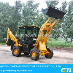 CE approced full hydraulic, full joysticks backhoe for sale