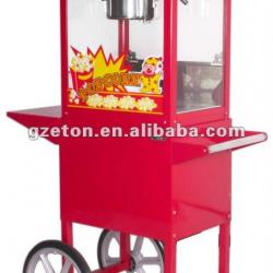 CE Approved commercial Popcorn Popper machine and cart