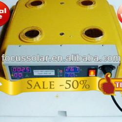 CE approved mini fully automatic chicken incubator 48 eggs