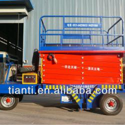 CE certificate self-propelled hydraulic elevating platform scissor lift