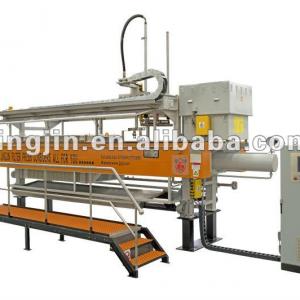 CE certificated-Automatic hydraulic membrane filter press