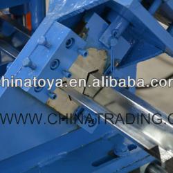 CE certificated New Designed With Trade-mark Embossed Metal Furring Channel Roll Forming Machine