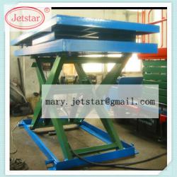 CE ISO Marked stationary hydraulic lifting platform