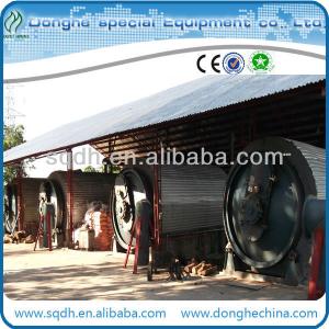 CE/ISO--- New Technology waste tire pyrolysis machine to fuel oil