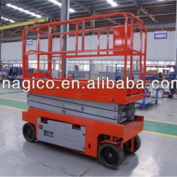 CE marked self propelled jlg scissor lift