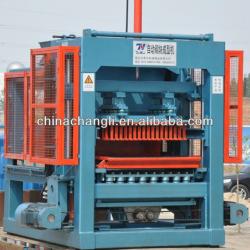 CE mobile brick machine, fly ash brick making machine QT4-25