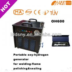 CE,TUV,ISO oxy-hydrogen flame machine+600L