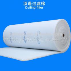 ceiling filter/exhaust filter media spray booth/ filter air filter