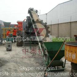 Cement conveyor equipment used in building construction