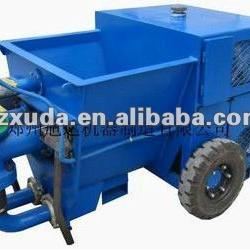 Cement mortar plaster spraying machine