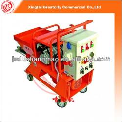 Cement mortar spraying machine for foundation engineer