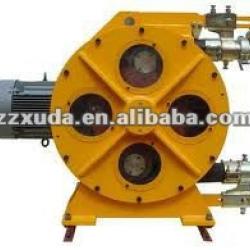 Cement mortar spraying pump