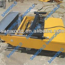 Cement plastering machine for wall