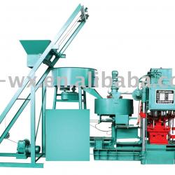 Cement roof tile making machine