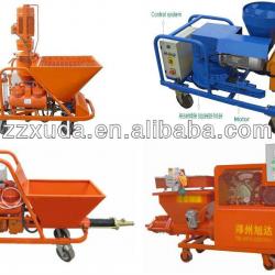 Cement spraying plaster machine