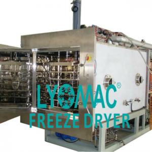 cGMP FDA compliance industrial freeze dryer / pilot freeze dryer Pilot scale (20 to 150 KG capacity)