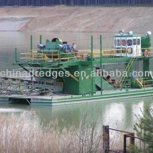 Chain Bucket Dredger for excavating