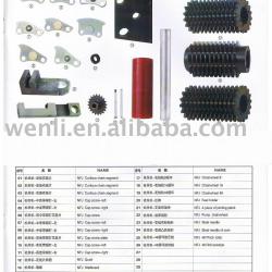 chain link, screw , join together plate, chain wheel , steel needle of cam , roller